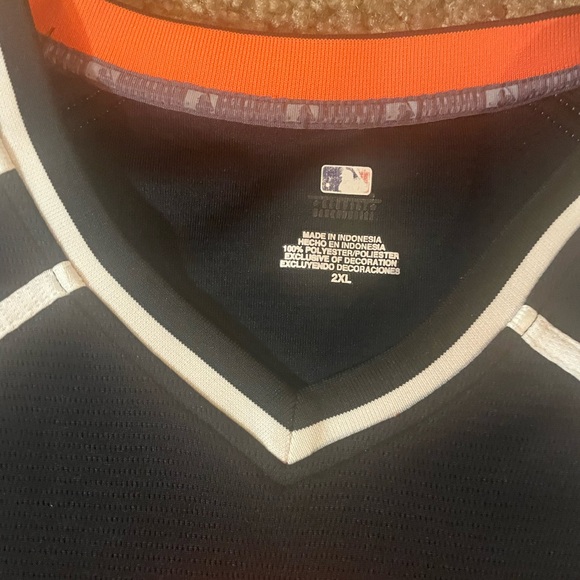 MLB Black and Orange Jersey - Picture 3 of 8